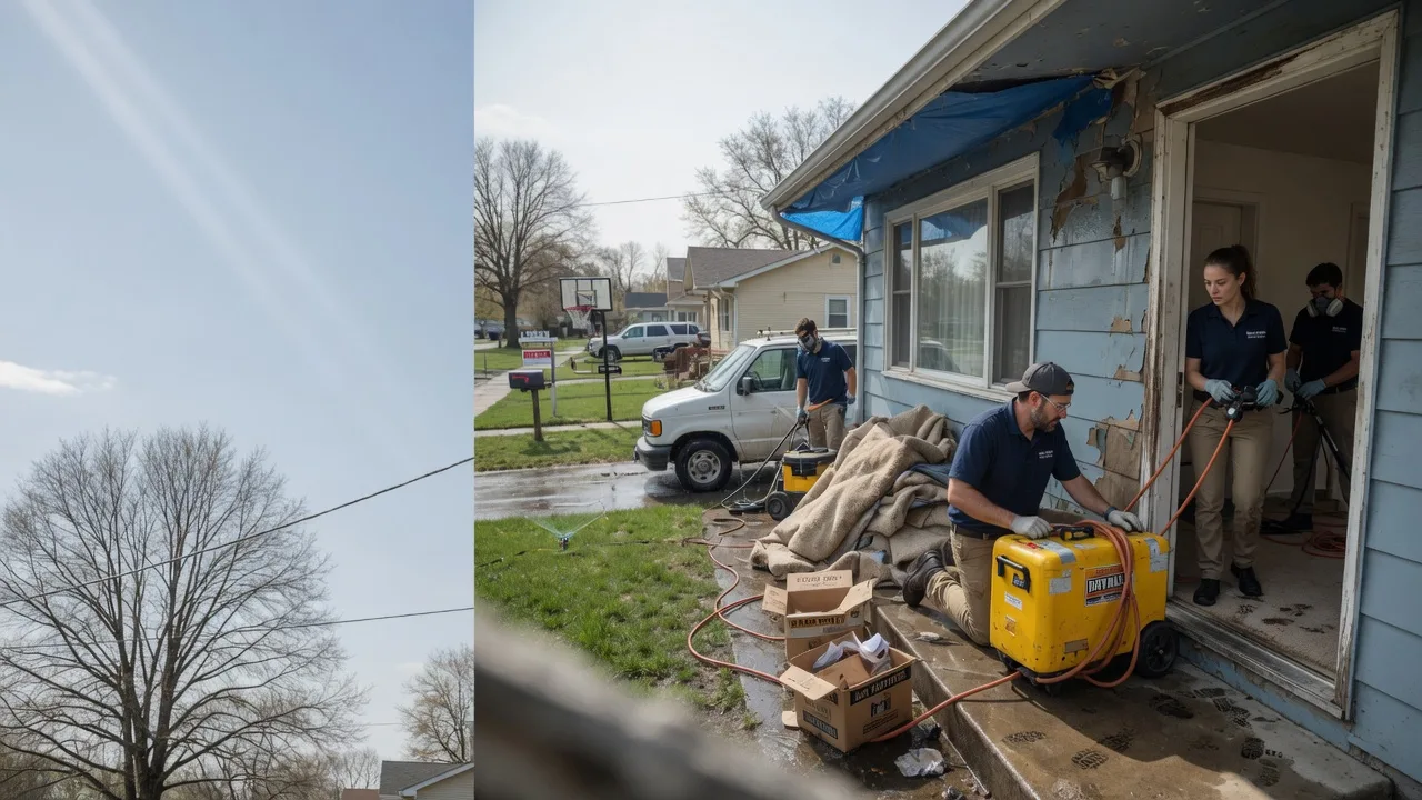 Basement Flood Cleanup in Groom, TX near me